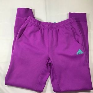 🎀Purple Adidas Jogger Pants Size XL